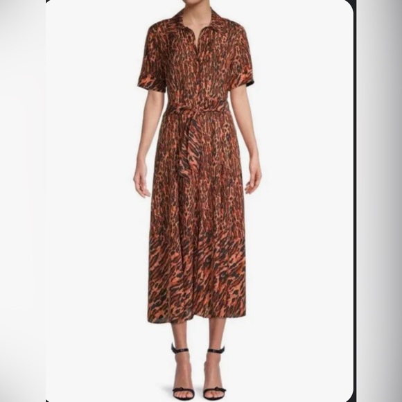 Tiger print Sandro dress - Picture 1 of 7